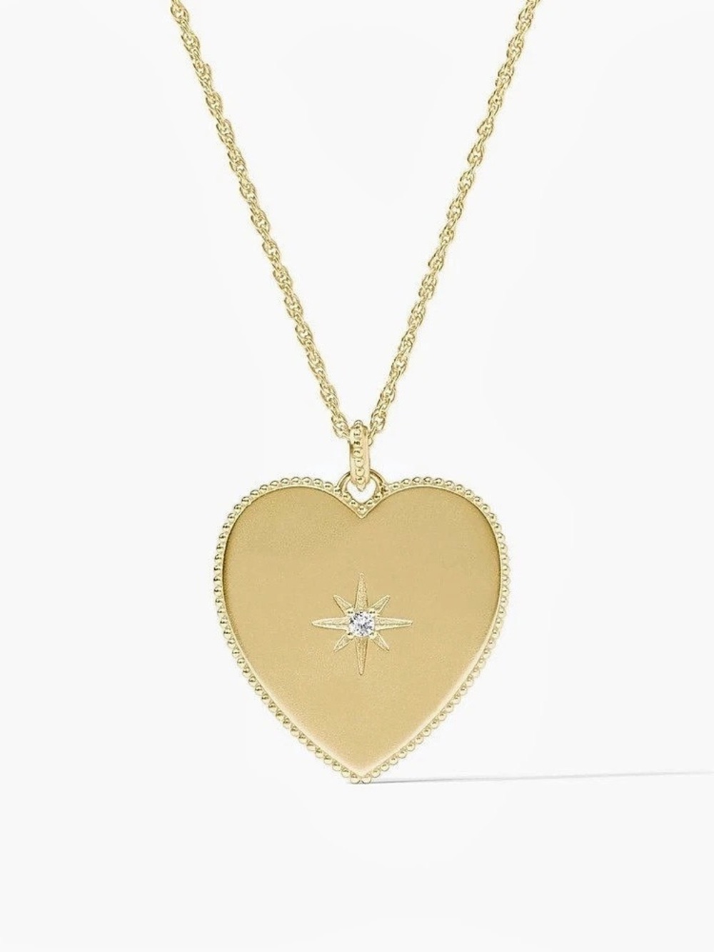 NWOT Julie Vos Heart Necklace